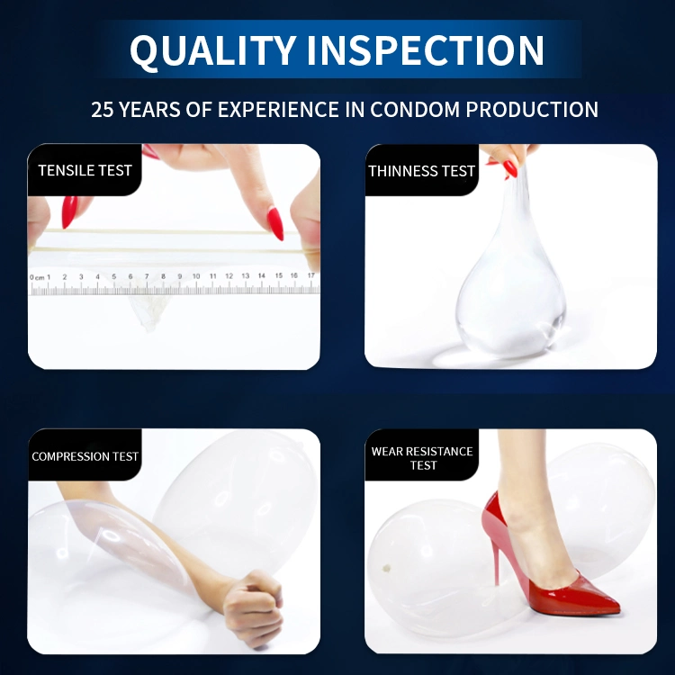Hot Sale Natural Latex Condom Wholesale Price OEM Private Label Condom Other Sex Products for Men