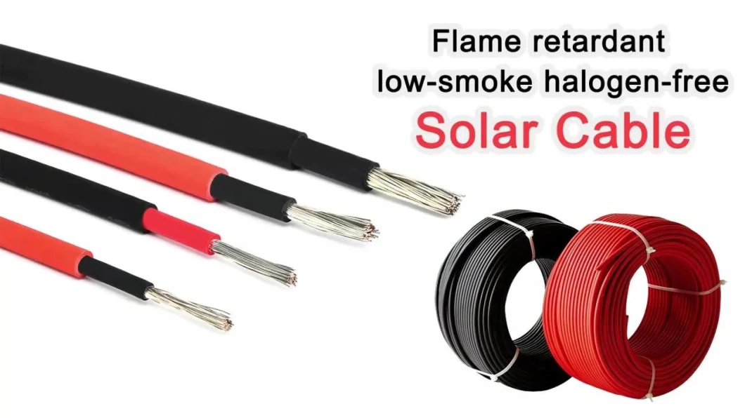 2.5mm 4mm2 6mm2 Tinned Copper Wire Wire DC Power Single Core Solar Panel Cables