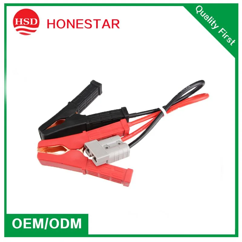50A 600V Battery Cable Solar Panel Connect Alligator Clip Cable