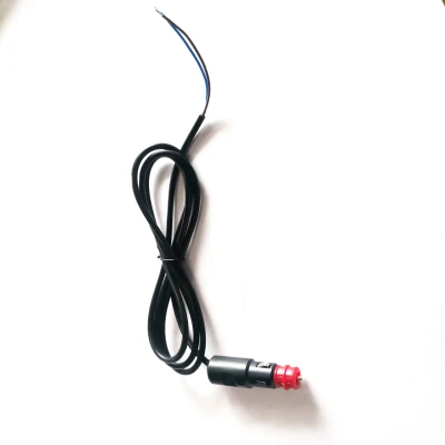 16AWG Car Cigarette Lighter Plug Power Cable 12V 2.5m