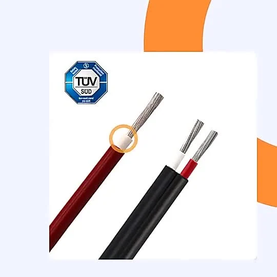 DC Cable 4mm 6mm 10mm Power PV Cable 1000V 1500V PVC Solar Cable